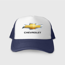 Кепка тракер с сеткой Chevrolet логотип