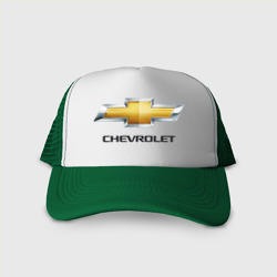 Кепка тракер с сеткой Chevrolet логотип