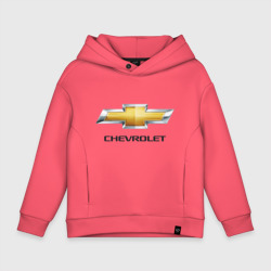 Детское худи Oversize хлопок Chevrolet логотип