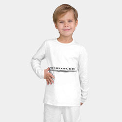 Детская пижама с лонгсливом хлопок Chrysler лого - фото 2