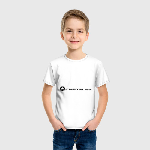 Детская футболка хлопок Chrysler горизонтальный - фото 3