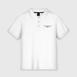 Женское поло хлопок Chrysler logo