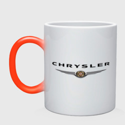 Кружка хамелеон Chrysler logo