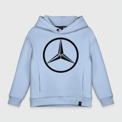 Детское худи Oversize хлопок Mercedes-Benz logo