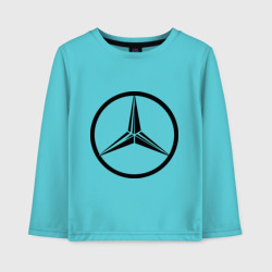 Детский лонгслив хлопок Mercedes-Benz logo