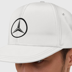 Кепка с прямым козырьком Mercedes-Benz logo