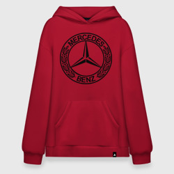 Худи SuperOversize хлопок Mercedes-Benz