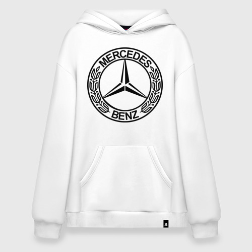 Худи SuperOversize хлопок Mercedes-Benz