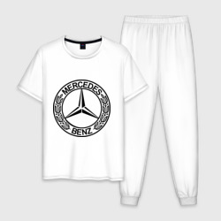 Мужская пижама хлопок Mercedes-Benz