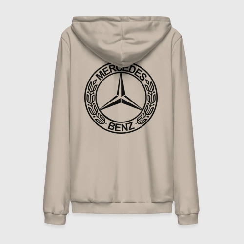 Мужская толстовка на молнии хлопок Mercedes-Benz