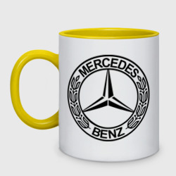 Кружка двухцветная Mercedes-Benz