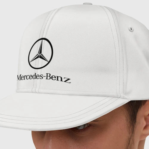 Кепка снепбек с прямым козырьком Logo Mercedes-Benz