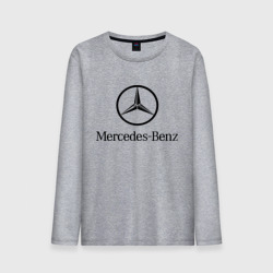 Мужской лонгслив хлопок Logo Mercedes-Benz