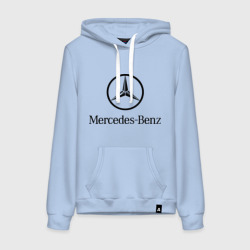 Женская толстовка хлопок Logo Mercedes-Benz