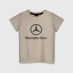 Детская футболка хлопок Logo Mercedes-Benz