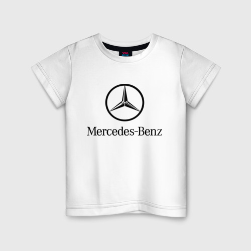 Детская футболка хлопок Logo Mercedes-Benz