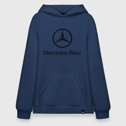 Худи SuperOversize хлопок Logo Mercedes-Benz