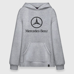 Худи SuperOversize хлопок Logo Mercedes-Benz