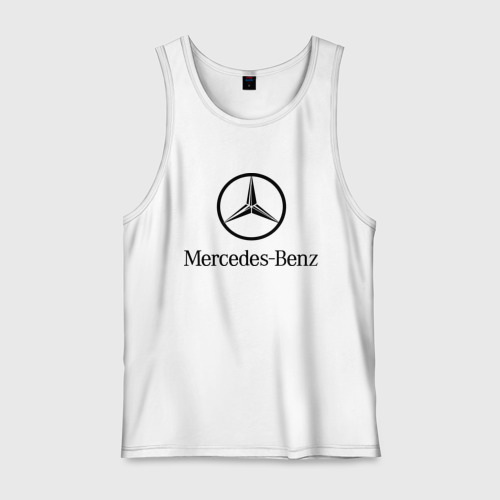 Мужская майка хлопок Logo Mercedes-Benz