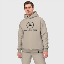 Мужской костюм oversize хлопок Logo Mercedes-Benz - фото 2