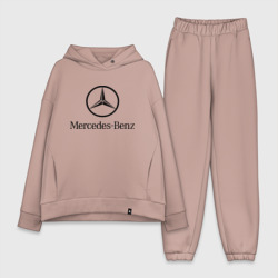 Женский костюм хлопок Oversize Logo Mercedes-Benz