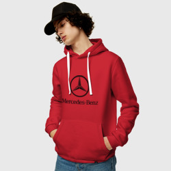 Мужская толстовка хлопок Logo Mercedes-Benz - фото 2