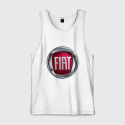 Мужская майка хлопок Fiat logo
