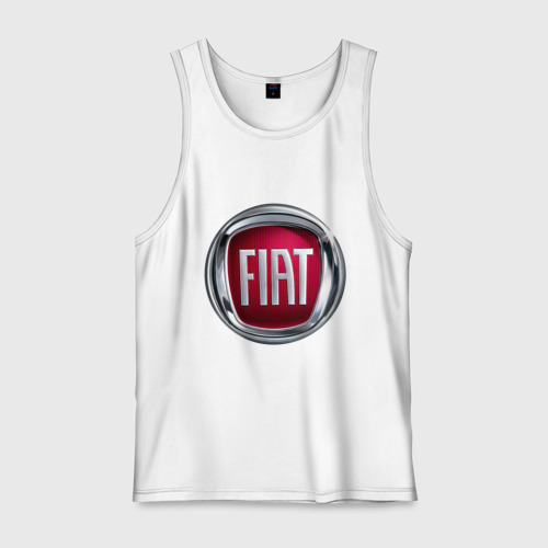 Мужская майка хлопок Fiat logo