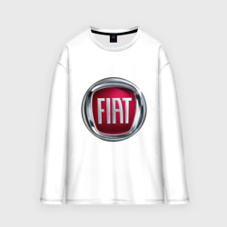 Мужской лонгслив oversize хлопок Fiat logo