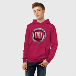 Детская толстовка хлопок Fiat logo - фото 2