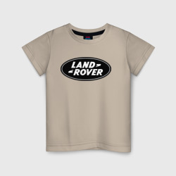 Детская футболка хлопок Land Rover logo