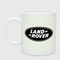 Кружка керамическая Land Rover logo