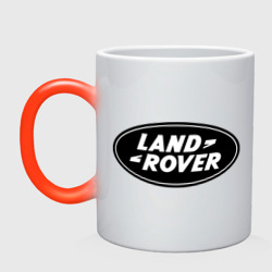 Кружка хамелеон Land Rover logo