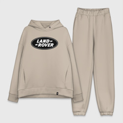 Женский костюм хлопок Oversize Land Rover logo