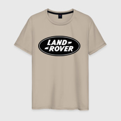 Мужская футболка хлопок Land Rover logo