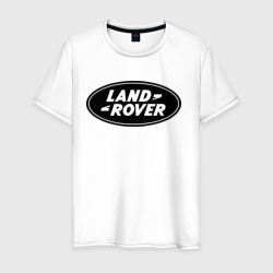 Мужская футболка хлопок Land Rover logo