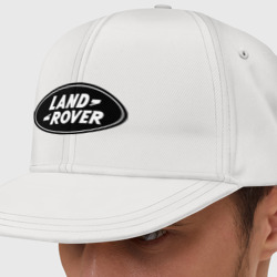 Кепка снепбек с прямым козырьком Land Rover logo