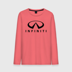 Мужской лонгслив хлопок Infiniti logo