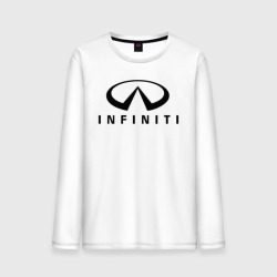 Мужской лонгслив хлопок Infiniti logo