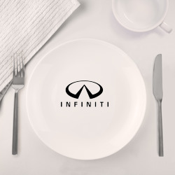 Набор: тарелка + кружка Infiniti logo - фото 2