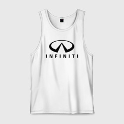 Мужская майка хлопок Infiniti logo