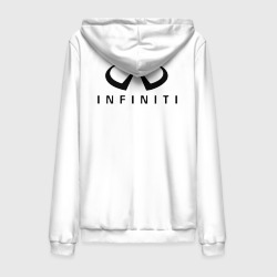 Мужская толстовка на молнии хлопок Infiniti logo