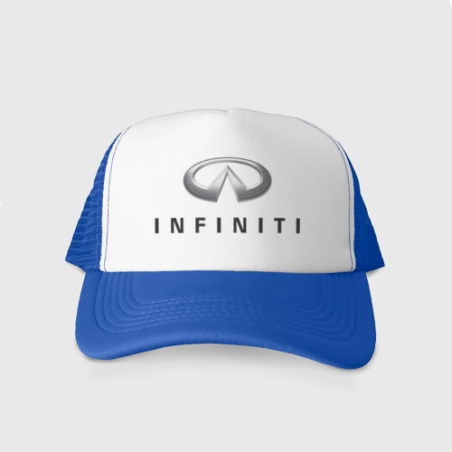 Кепка тракер с сеткой Logo Infiniti, цвет синий