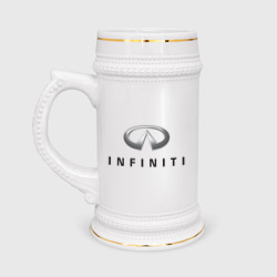 Кружка пивная Logo Infiniti