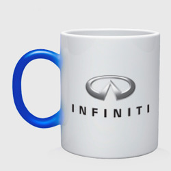 Кружка хамелеон Logo Infiniti