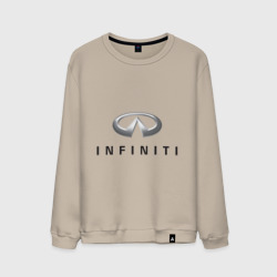 Мужской свитшот хлопок Logo Infiniti