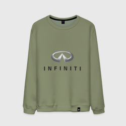 Мужской свитшот хлопок Logo Infiniti