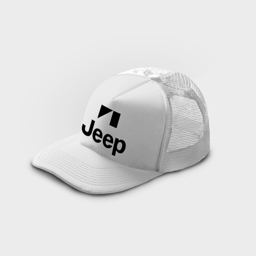 Кепка тракер с сеткой Jeep logo, цвет белый - фото 3