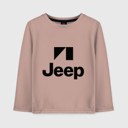 Детский лонгслив хлопок Jeep logo