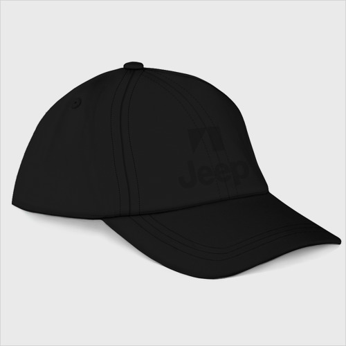 Бейсболка Jeep logo, цвет черный